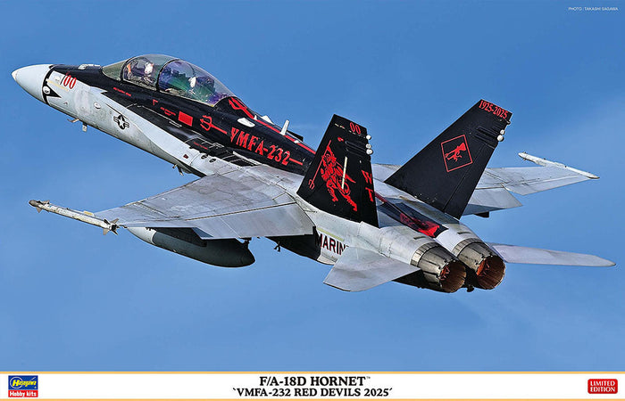 1/48 F/A-18D Hornet "VMFA-232 Red Devils 2025"