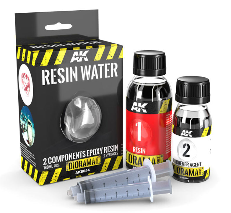 Resin Water 2-Components Epoxy Resin - 180ml