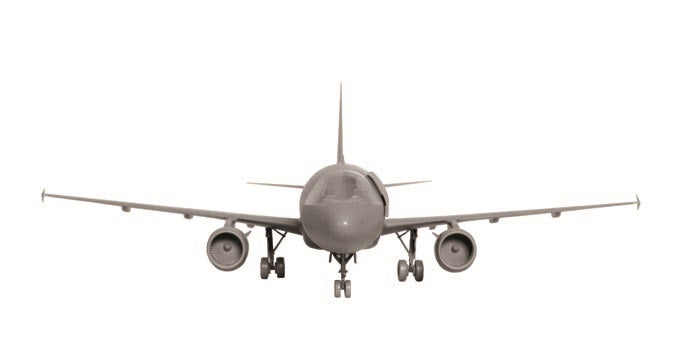1/144 Civil Airliner Airbus A-320