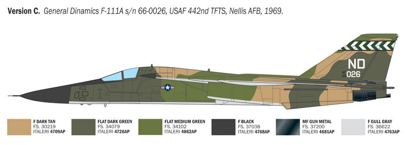 1/72 F-111A Aardvark
