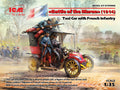 1/35 Battle of the Marne 1914Taxi car with French Infantry