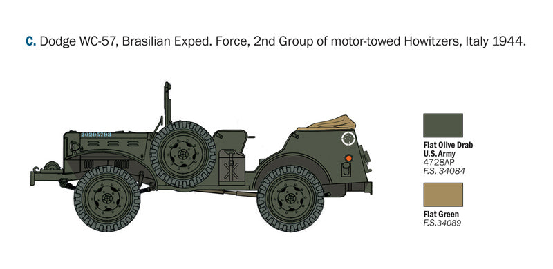 1/35 Dodge WC-56/57 Command Car