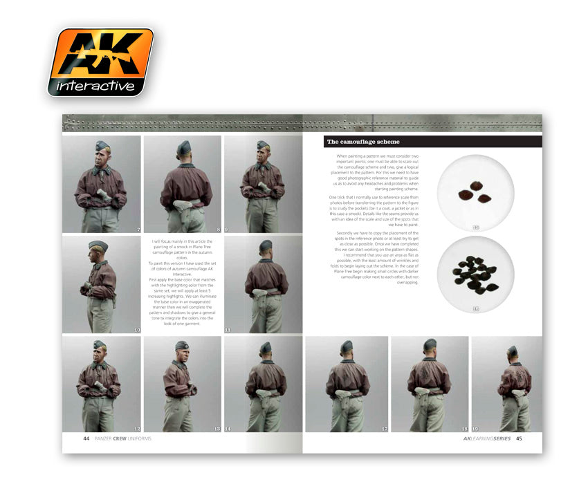 AK Learning 02 Panzer Crew Uniforms English