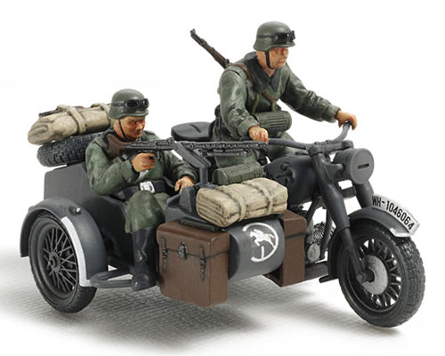 1/48 German Motorcycle & Sidercar
