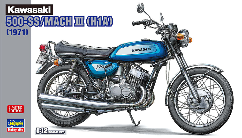 1/12 Kawasaki 500-SS/Mach III (H1A) 1971