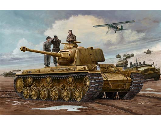 1/35 German Pz.Kpfm. KV-1 756(r) Tank