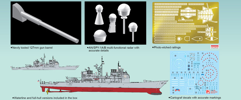 1/700 U.S.S. Lake Erie CG-70