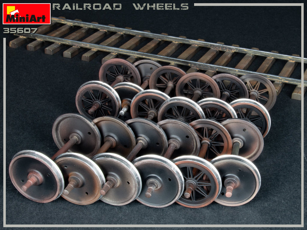 1/35 Railroad Wheels