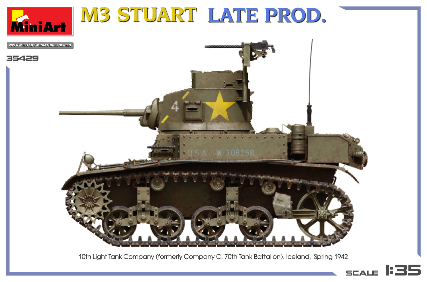1/35 M3 Stuart Late Prod. Interior Kit