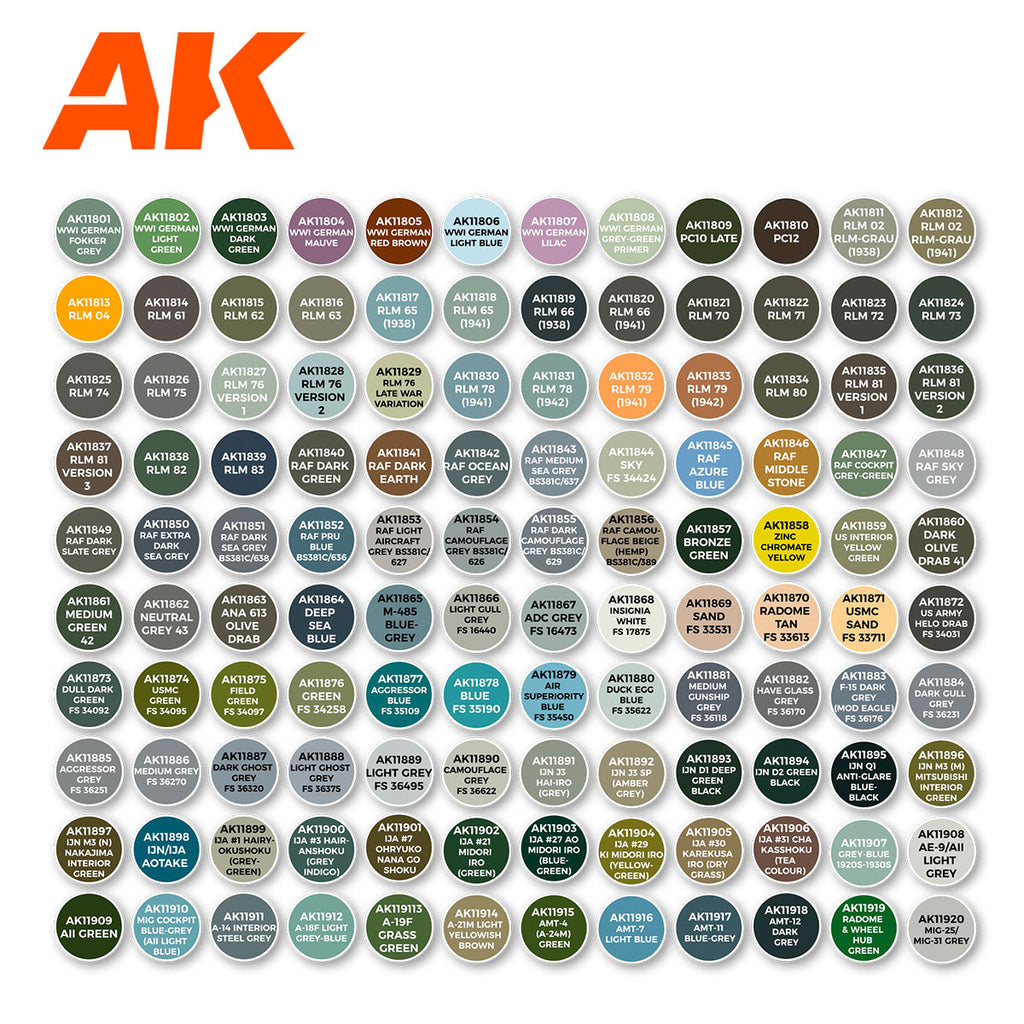 3G Plastic Briefcase 120 Aircraft Colors