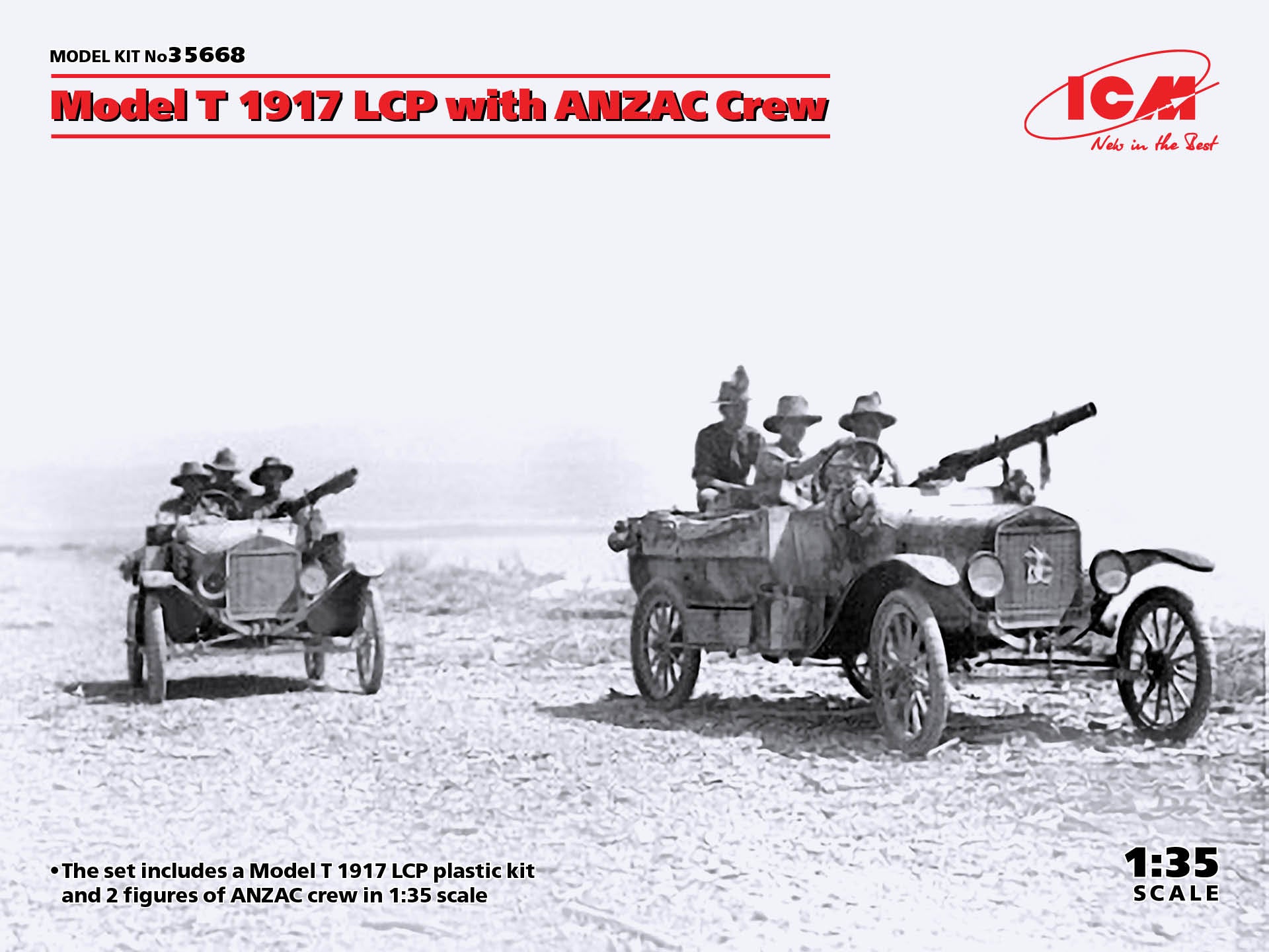 1/35 Model T 1917 LCP with ANZAC Crew