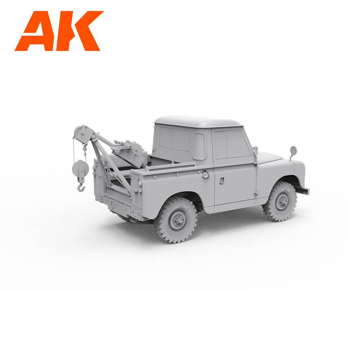 1/35 Land Rover 88 Series IIA -Crane / Tow Truck