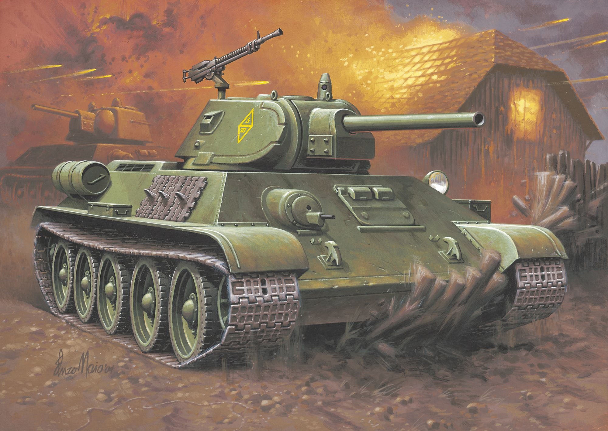 1/76 T-34/76 Modell 1940