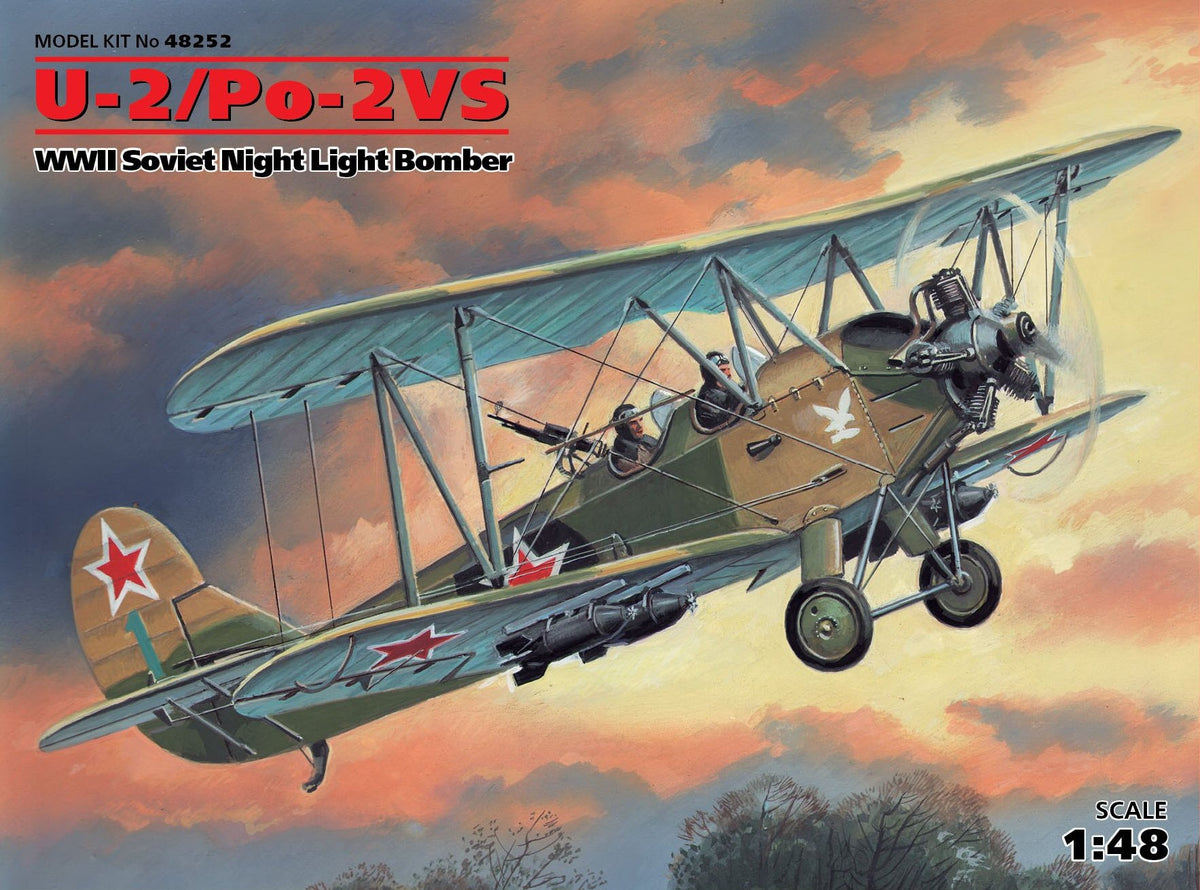 1/48 U-2/Po-2VS WWII Soviet Night Light Bomber