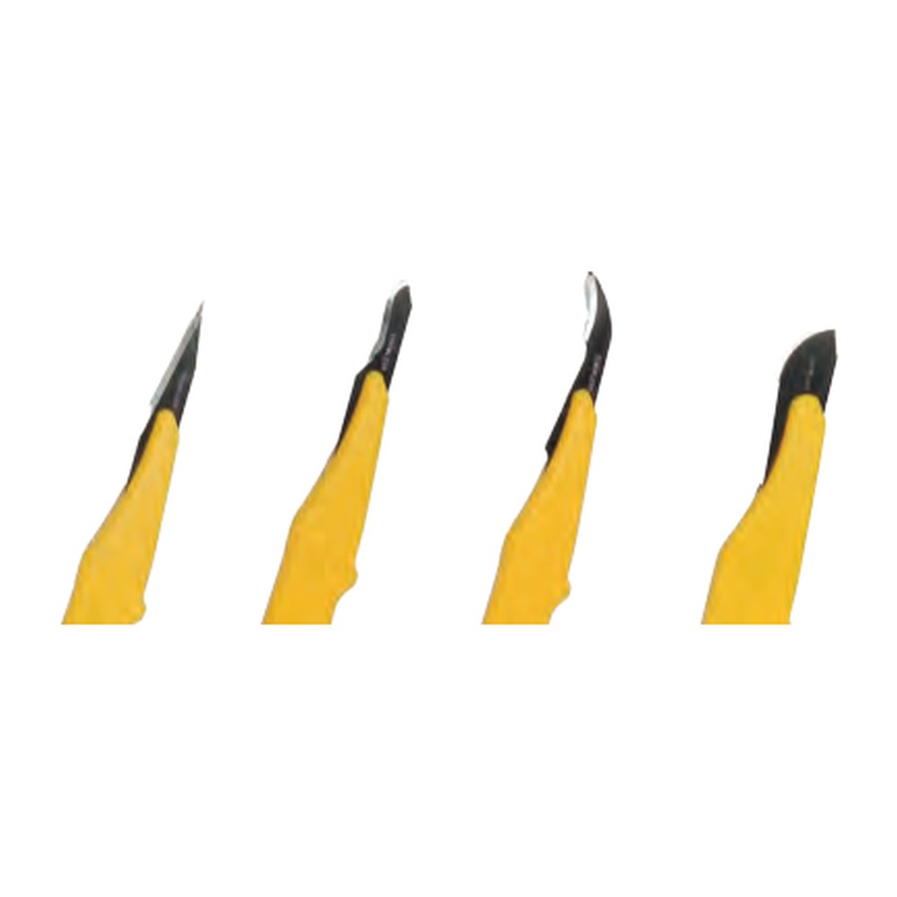 Standard Blade Set ? 4 pcs. (1 Standard Blade Straight + 1 Blade Curved + 1 Blade Ripper + 1 Blade Curved Large)