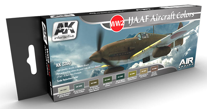 WW2 IJAAF Aircraft Colors Set