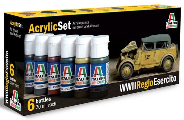 Set Acrilici - WWII Regio Esercito