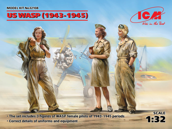 1/32 US WASP (1943-1945) (3 figures)
