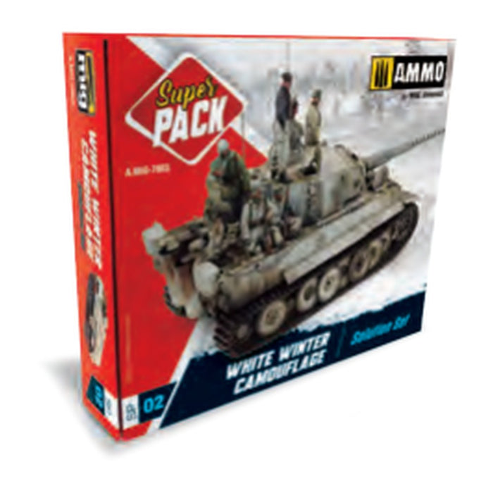 SUPER PACK White Winter Camouflage