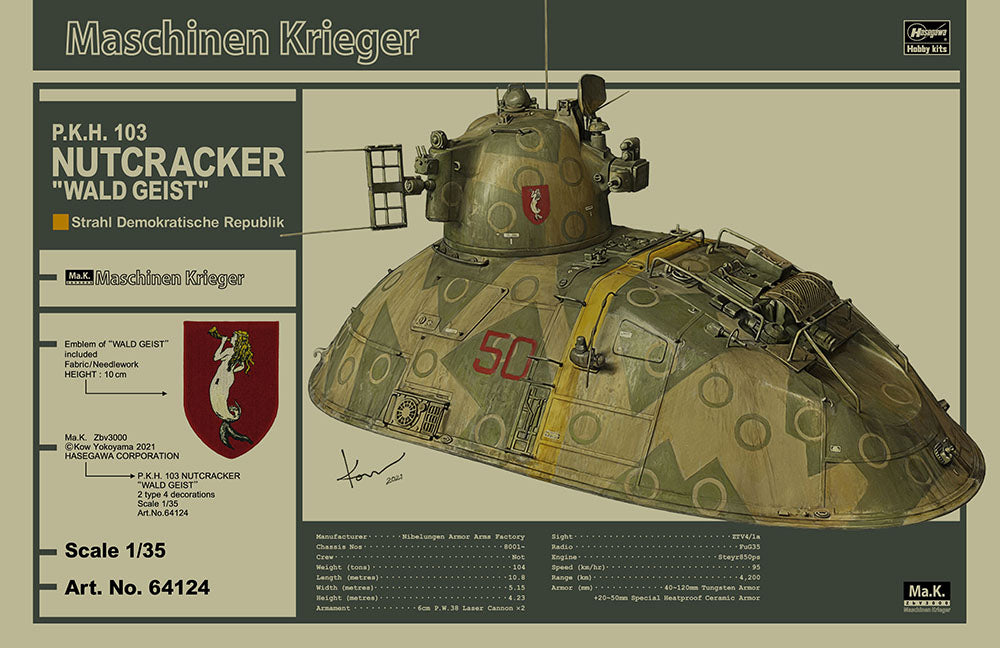 1/35 Maschinen Krieger - P.K.H. 103 Nutcracker "Wald Geist"