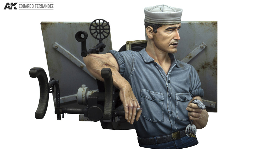 1/10 Midway "Tarfu" Oerlikon 20mm Machine Gunner USS Enterprise