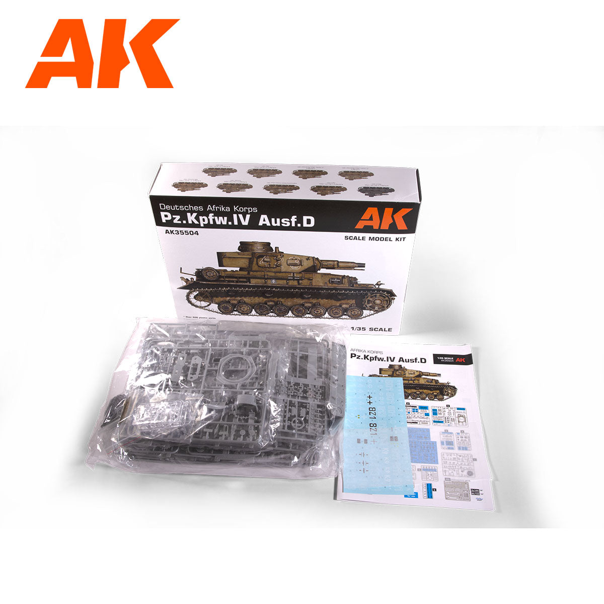 1/35 Pz.Kpfw.IV Ausf.D Deutsche Afrika Korps