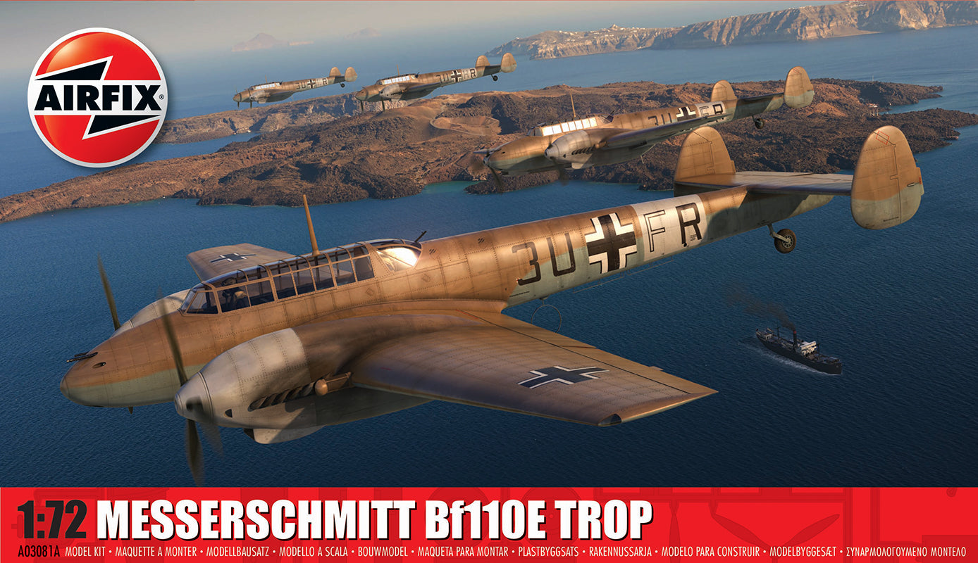 1/72 Messerschmitt Bf110E/E-2 TROP