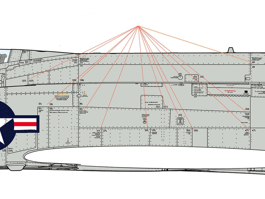 Set di decalcomanie F-4 Phantom II