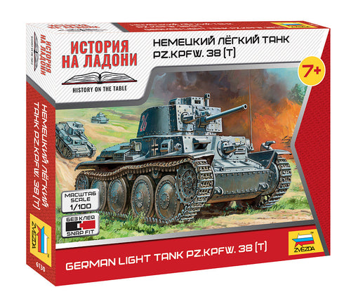 1/100 German Light Tank Pz.Kpfw.38(T)
