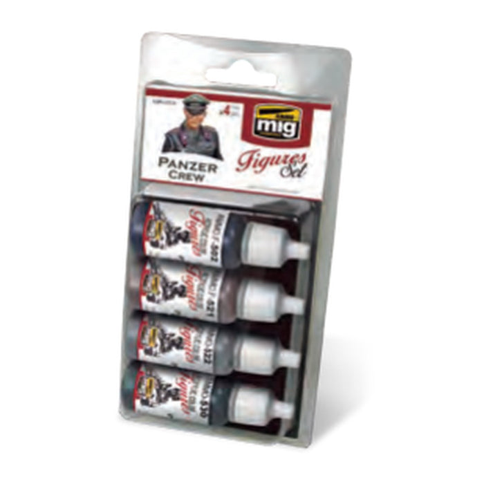 Panzer Crew Figures Set