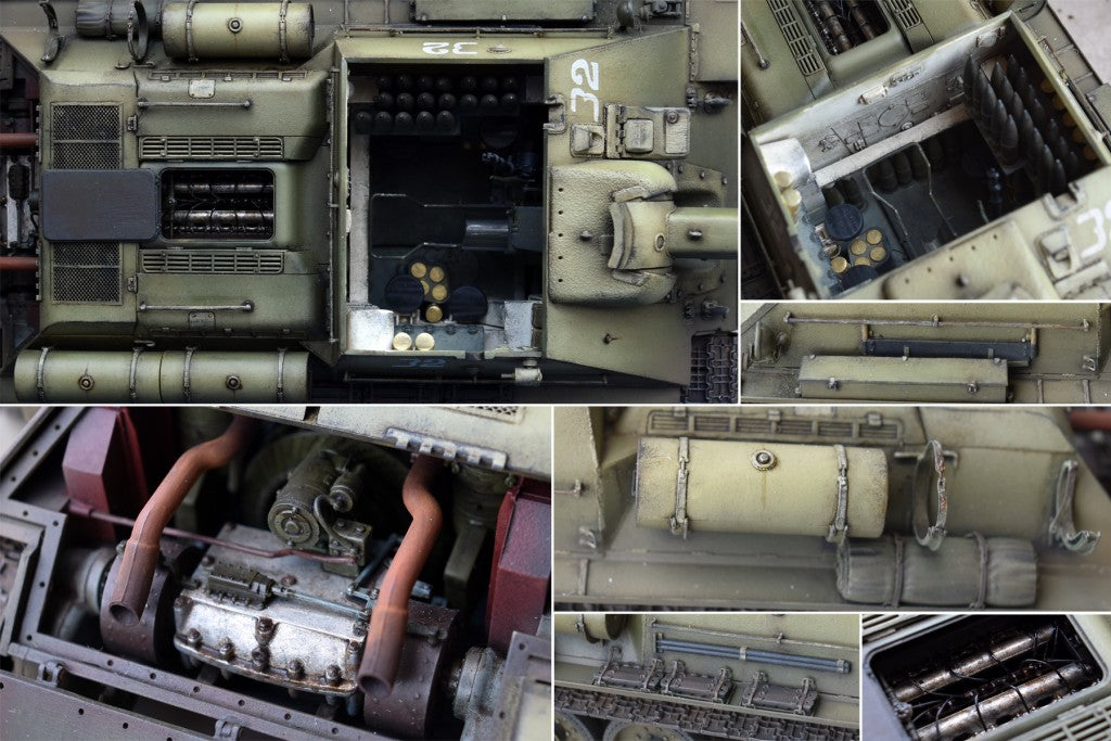 1/35 SU-122 (Initial Production) w/Full Interior