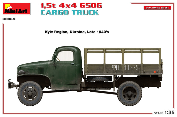 1/35 1,5t 4x4 G506 Cargo Truck