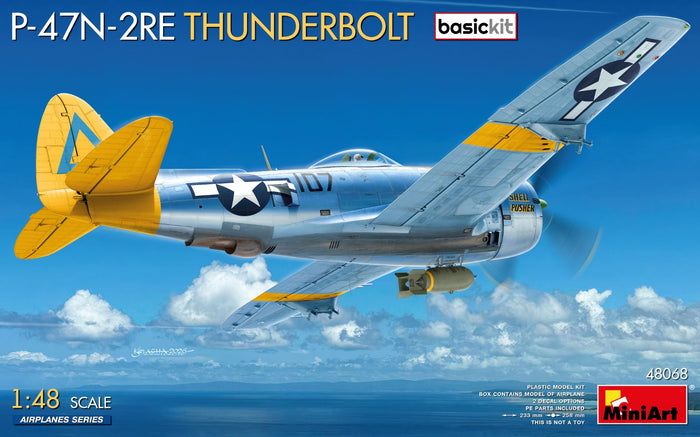 1/48 P-47N-2RE Thunderbolt. Basic Kit
