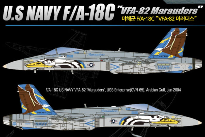 1/72 F/A-18C U.S. Navy VFA-82 "Marauders"