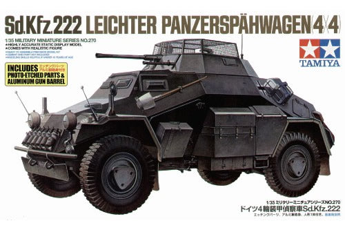 1/35 German Armored Car Sd.Kfz. 222 w/Photo Etched Parts