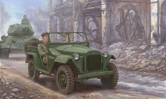 1/35 Soviet GAZ-67B Military Vehickles