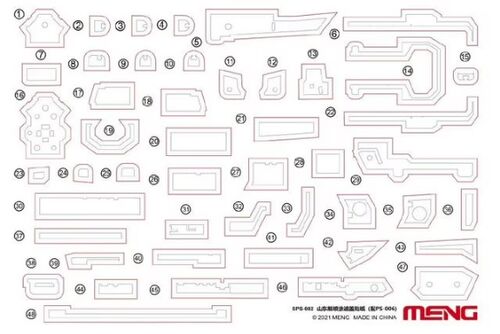 1/700 PLA Navy Shandong Paint Masks (For PS-006)