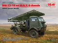 1/35 BM-13-16 on W.O.T. 8 chassis WWII Soviet MLRS