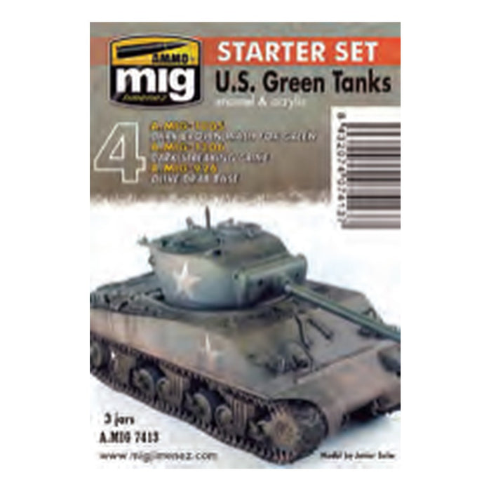 US Green Tanks Starter Set