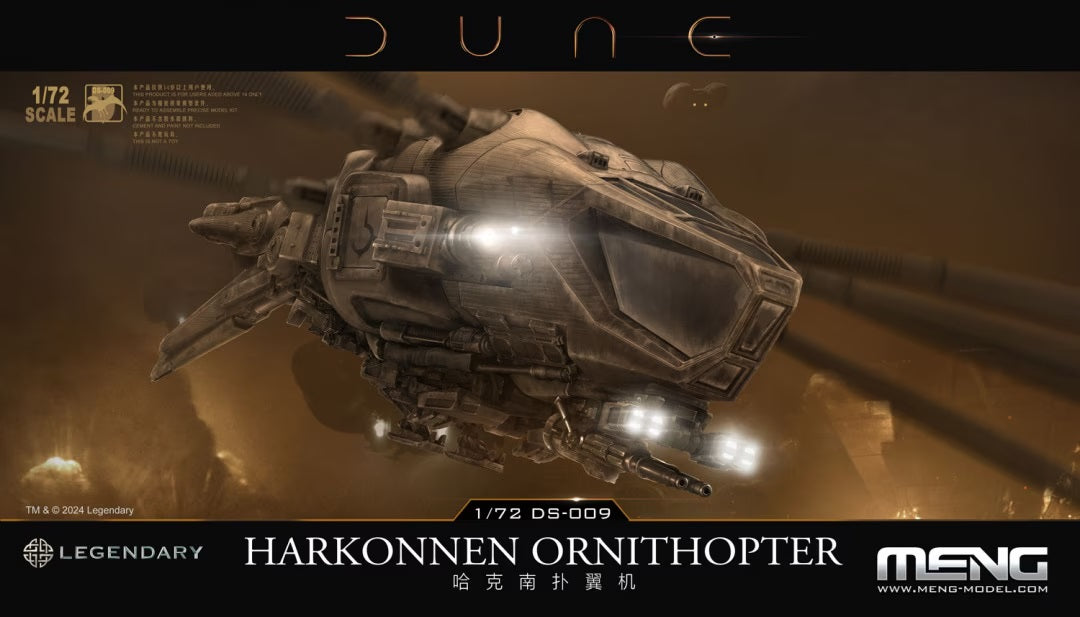 1/72 Dune Harkonnen Ornithopter