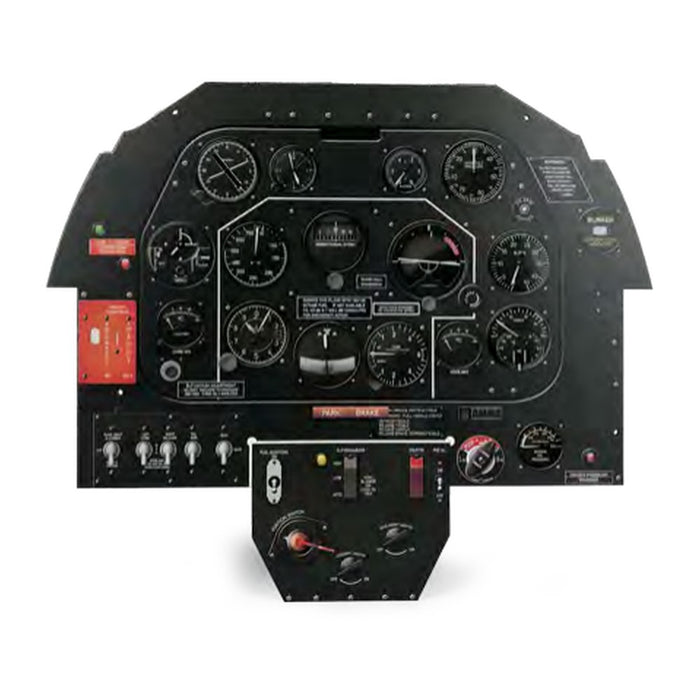 North American P-51B Mustang - Instrument Panel 1/2 Scale