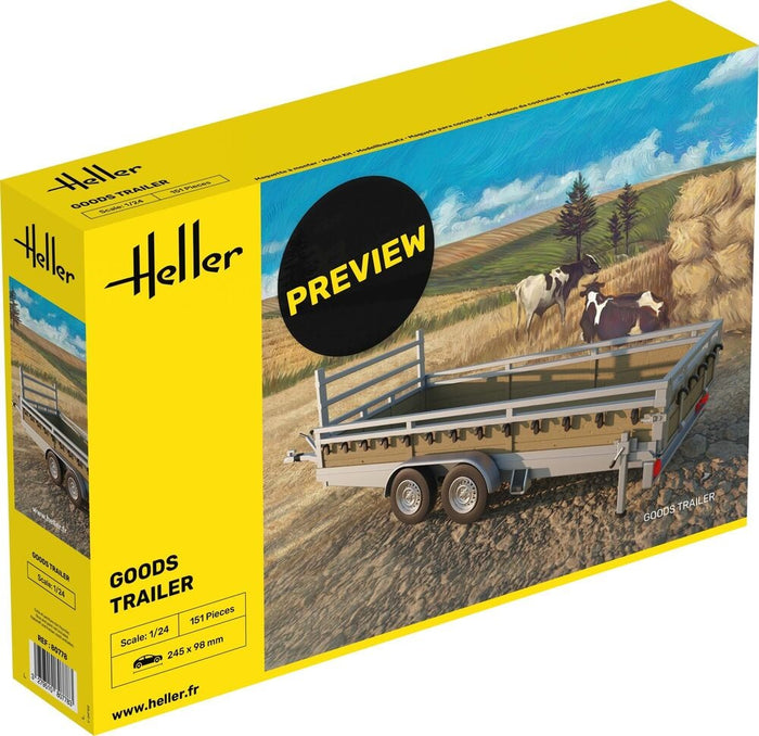 1/24 Goods Trailer