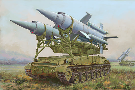 1/72 Soviet 2K11A TEL with 9M8M Missile "Krug-a"(SA-4 Ganef)