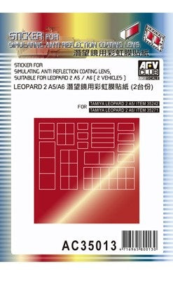 1/35 Sticker Anti Reflection For Leopard IIA5