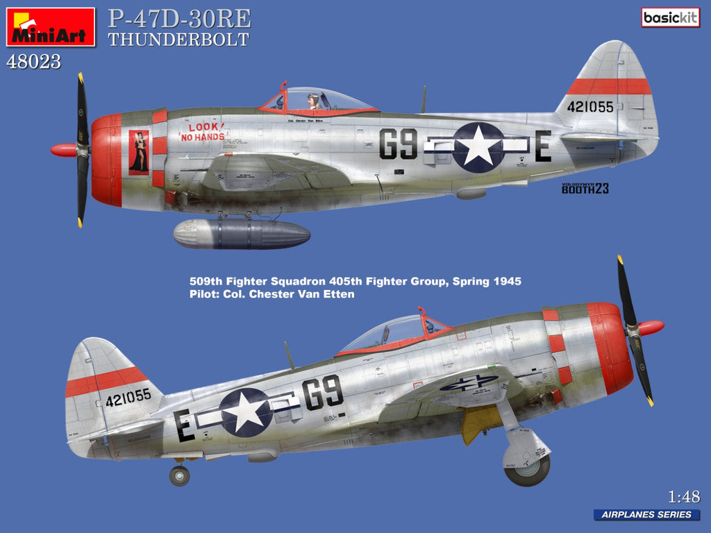 1/48 P-47D-30RE Thunderbolt. Basic Kit