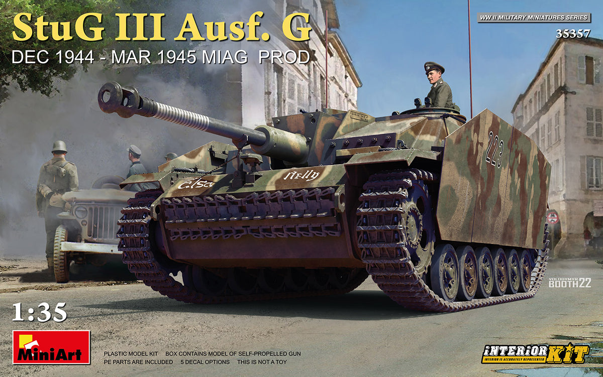1/35 StuG III Ausf. G  Dec 1944 - Mar 1945 Miag  Prod. Interior Kit