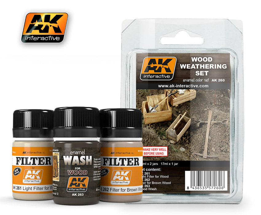 Wood Weathering Set