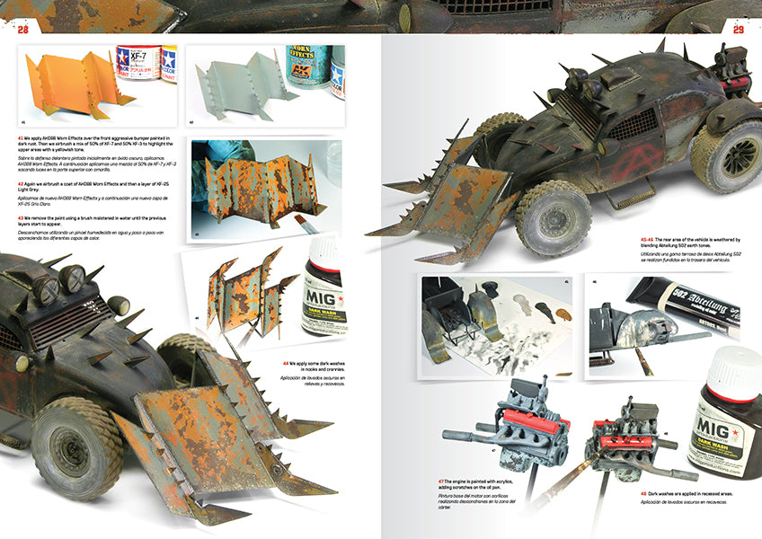 Doomsday Chariots: Modelando Vehiculos Post Apocalipticos - Bilingual