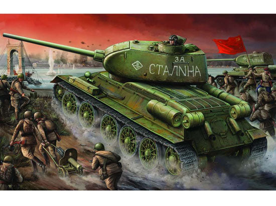 1/16 T-34/85 1944 Baunummer 174