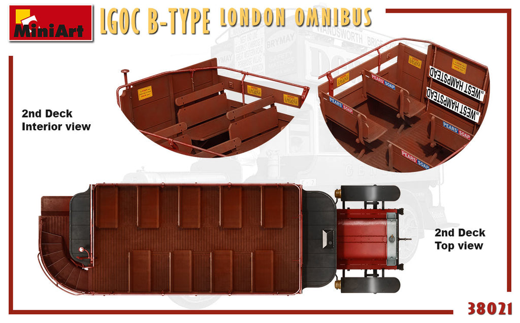 1/35 LGOC B-Type London Omnibus